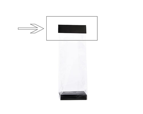 Arosa clip 80mm black