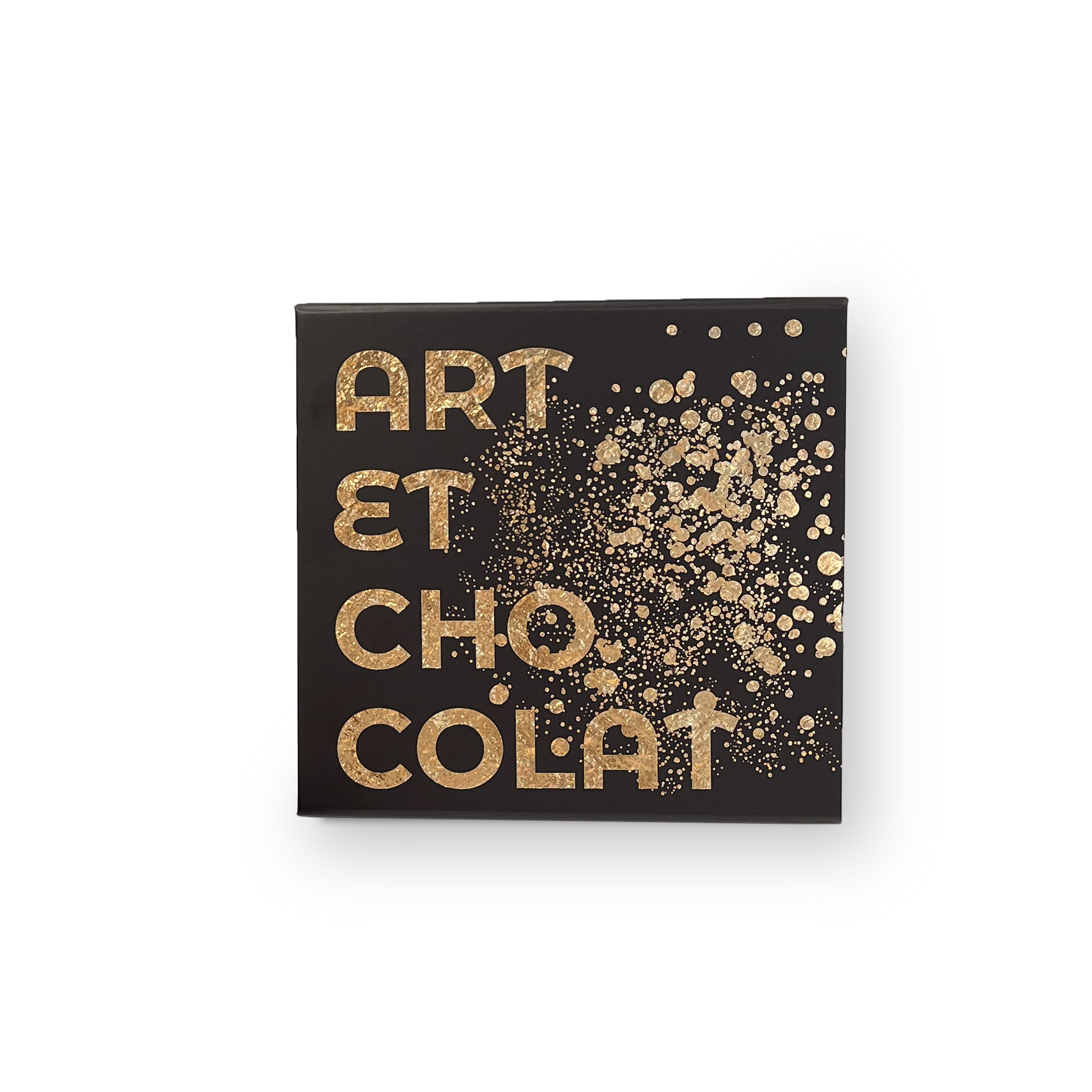LuxBox magnet L140xW140xH30mm brown art et chocolat