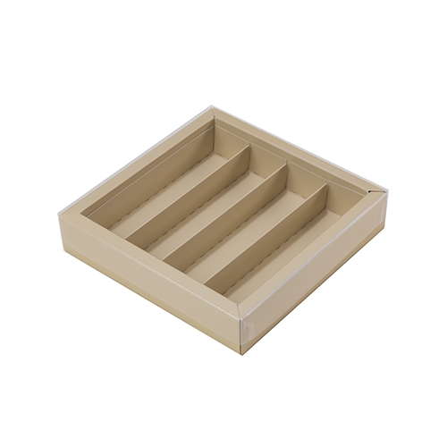 Windowbox maxi 145x145x33mm divider included cairo ivory