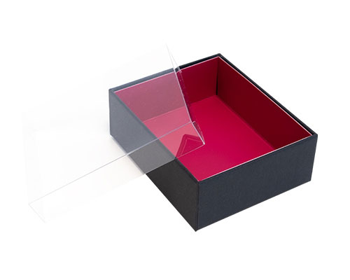 Biscuitbox small L110xW90xH40mm black dahlia