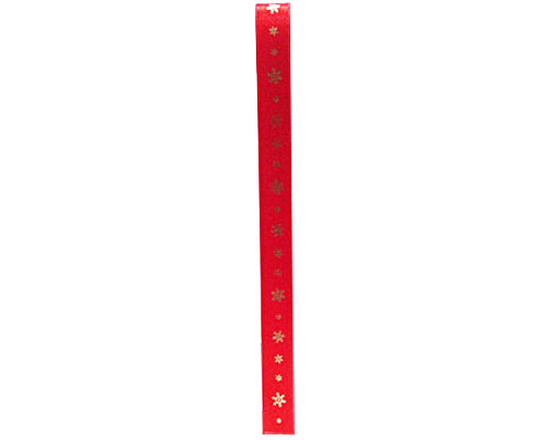DoubleFaceSatin Icestars Red