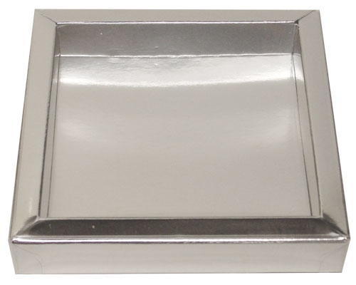 Windowbox 100x100x19mm silvershine