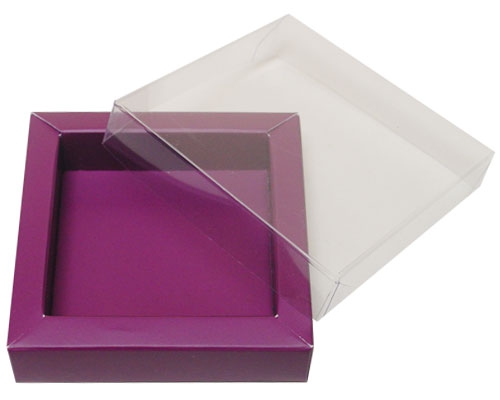 Windowbox 66x66x19mm purple