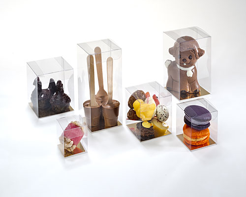 PVC L60xW60xH60mm transparant