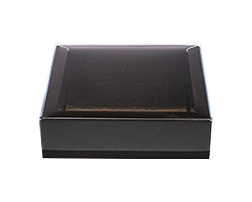 Windowbox 90x90x30mm interior chocolat laque