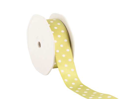 Ribbon dots 23mm/20mtr. col.24 green