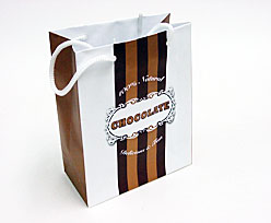 Paperbag Chocolate  middle whitebrown