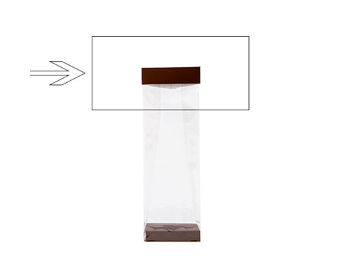 Arosa clip 80mm brown