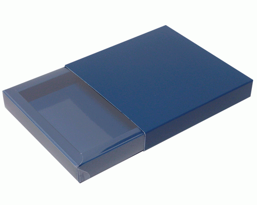 Windowbox mini with sleeve 105x105x18mm blueberryblue 