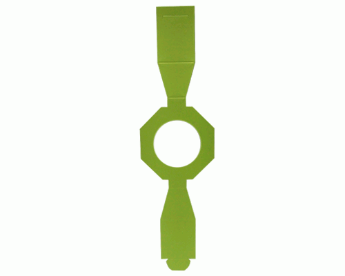 Sleeve polygon kiwi green for sleeve-me box  