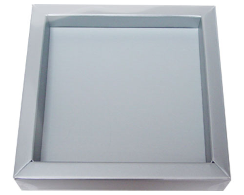 Windowbox 100x100x19mm silver