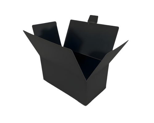 Ballotin with sideclosing, 250 gr. black