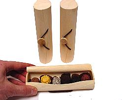 Box cylinder small wood