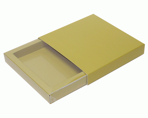 Windowbox mini with sleeve 105x105x18mm almond 
