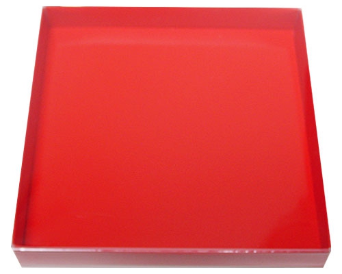 Windowbox carre large 140x140x19mm strawberry