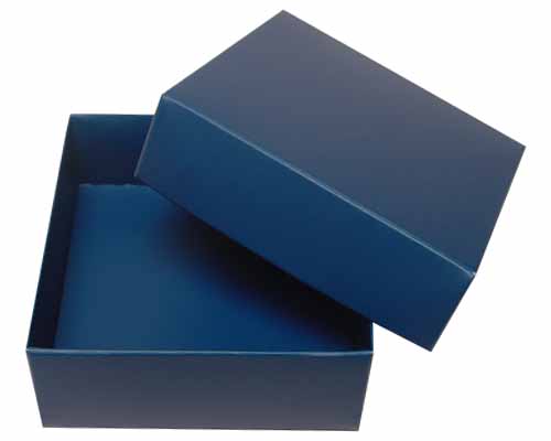 Sleeve-me box without sleeve 93x93x30mm interior blueberryblue 