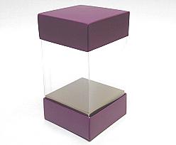 Skylinebox L80xW80xH130mm exterior Djerba purple-copper