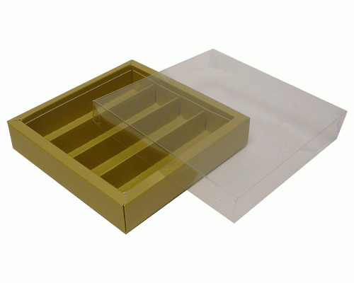 Windowbox maxi 145x145x33mm divider included almond 