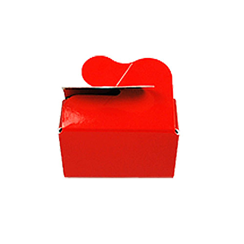 Box 2 choc butterfly closing red laque