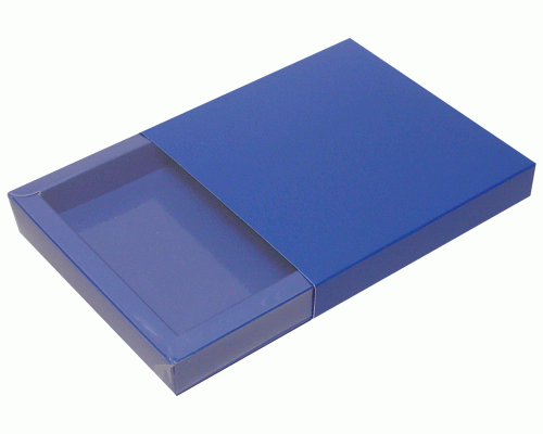 Windowbox mini with sleeve 105x105x18mm ocean blue 