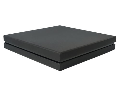 Portofino box L204xW204xH31mm + compartments black black