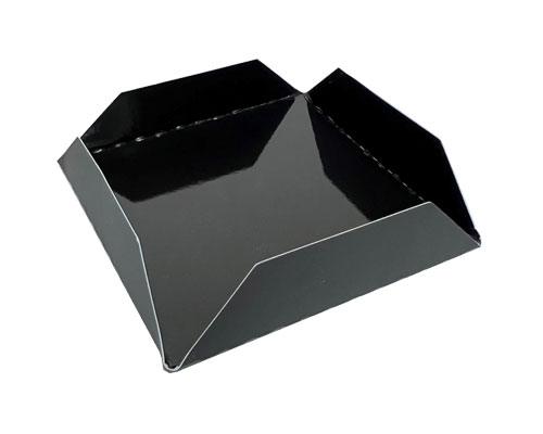 Tray patisserie square 47x47mm Black
