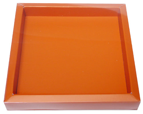Windowbox 133x133x19mm sunset orange