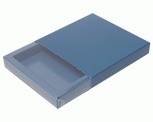 Windowbox mini with sleeve 105x105x18mm seablue 