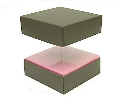 Skylinebox L100xW100xH100mm exterior Hollywood Taupe-pink
