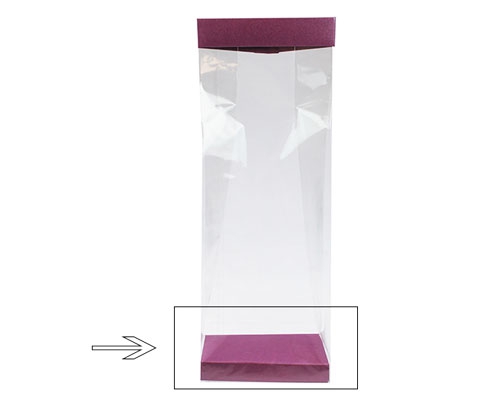 Arosabase 120x70x18mm plum