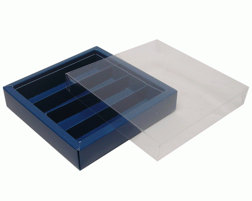 Windowbox maxi 145x145x33mm divider included blueberryblue 