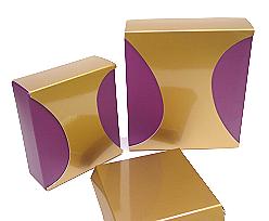 Box Dali small Duo Djerba purple copper