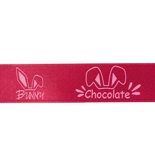 Prestige 25mm Chocolate Bunny fuchsia/matte pink
