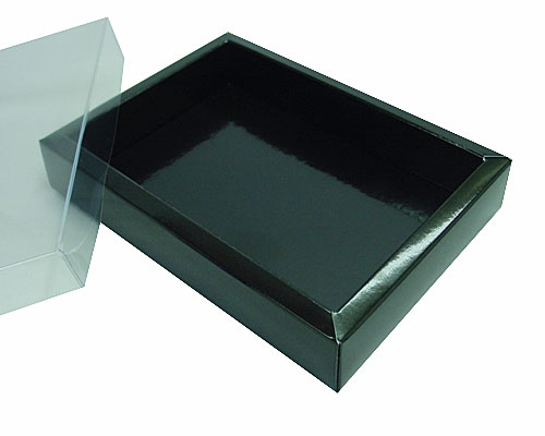 Windowbox 175x120x30mm noir laque