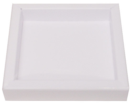 Windowbox 100x100x19mm white 