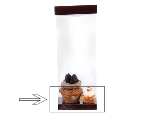 Arosabase 120x70x18mm chocolat laque