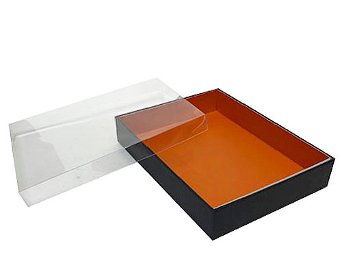 Biscuitbox large L220xW170xH40mm black sunset orange