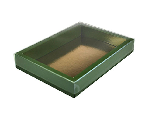 Windowbox 175x120x30mm vert foret laque