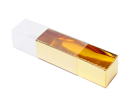 truffelbox 4 112x30x30mm shiny gold