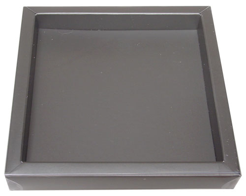Windowbox 133x133x19mm warmgrey