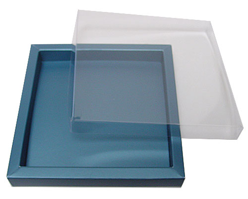 Windowbox 133x133x19mm sea blue