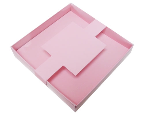 Windowbox carre small with sleeve 110x110x19mm lotus