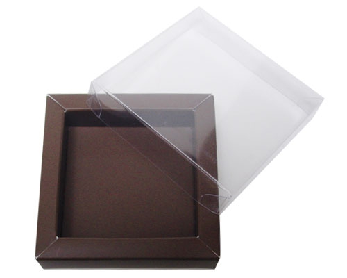 Windowbox 66x66x19mm brown