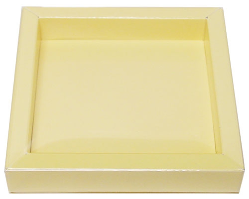 Windowbox 100x100x19mm creme laque