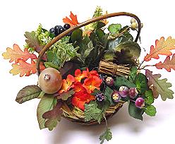 Basket autumn mix