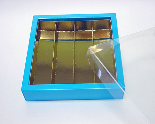 Windowbox maxi 145x145x33mm divider included lagune laque 