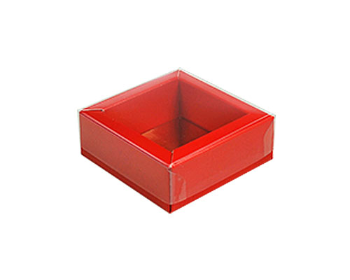 Windowbox 60x60x30mm rouge laque