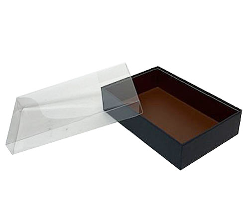 Biscuitbox medium L170xW110xH40mm black brown