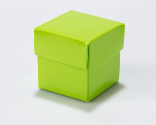 Cubebox 50x50x50mm Pomme laque  
