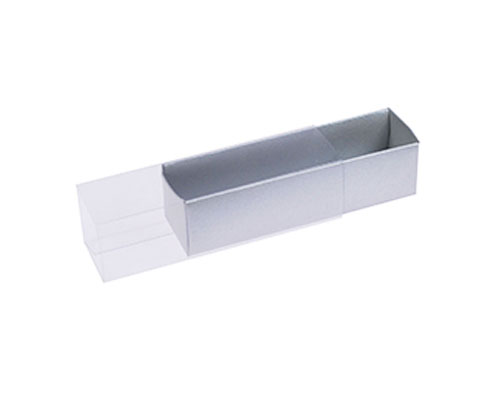 truffelbox 4 112x30x30mm silvertin